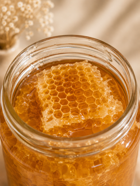 Raw Sage Honeycomb