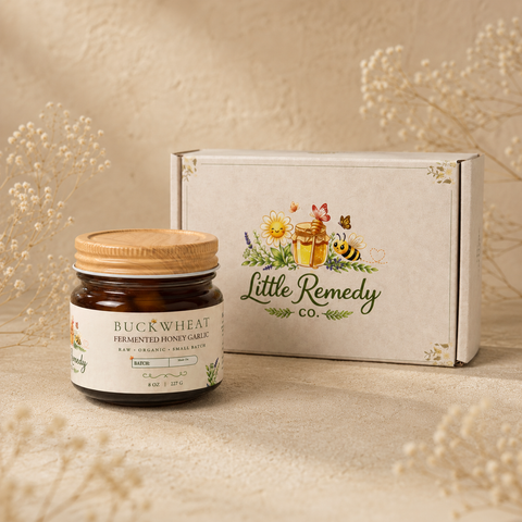 Buckwheat Fermented Garlic Honey