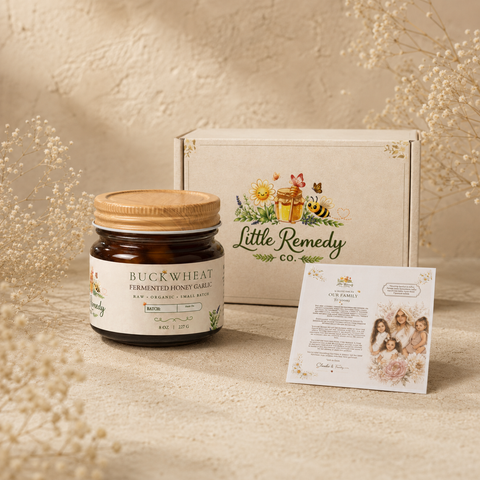 Buckwheat Fermented Garlic Honey